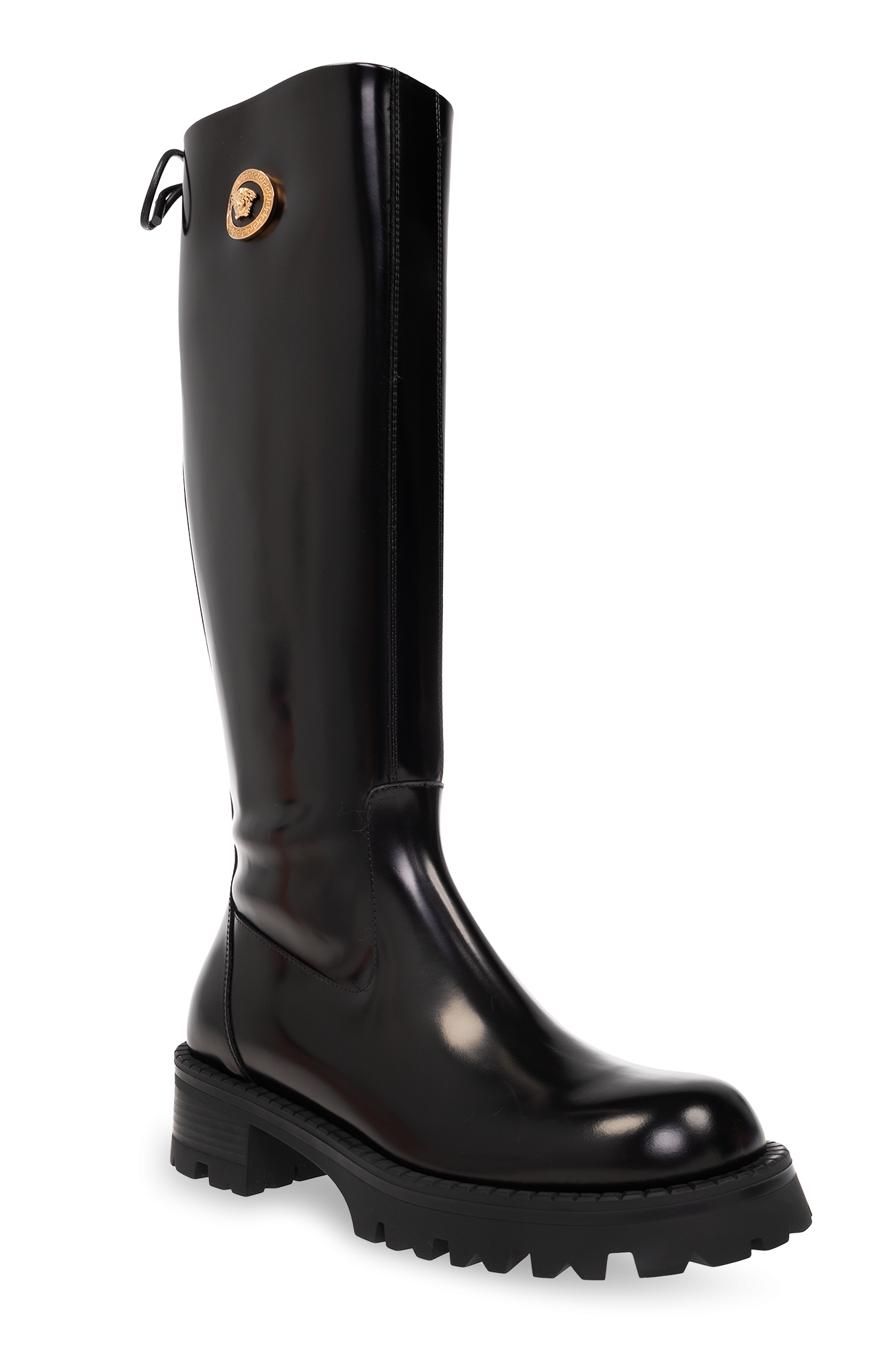 Versace store rain boots